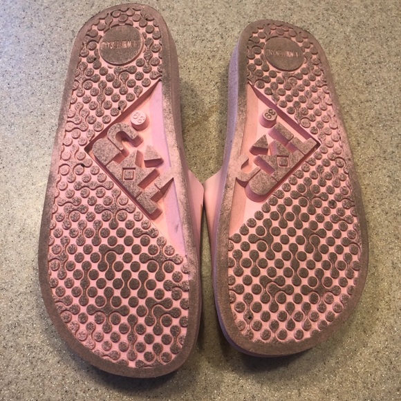 The White Brand BEACH PLEASE Flip Flop Slides 39 - Picture 6 of 7